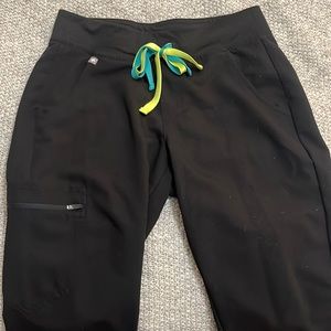 Women's Black Zamora - Jogger Scrub Pants - S - black